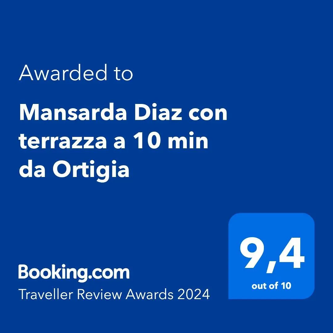 Apartament Mansarda Diaz Con Terrazza A 10 Min Da Ortigia Syrakuzy Włochy